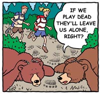 Image result for bear scare cartoons