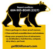 Get Bear Smart reminder/prompt magnet