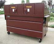 Bear Saver Commerical Front Load Waste/Trash Container - bear-resistant