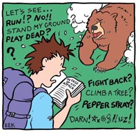 what to do if a grizzly bear attacks